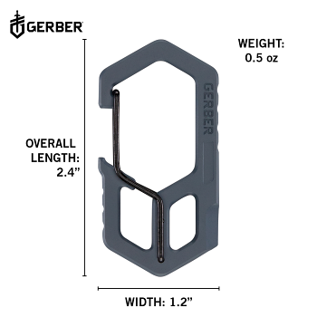 Carabiner - Urban Blue