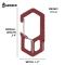 Carabiner - Drab Red
